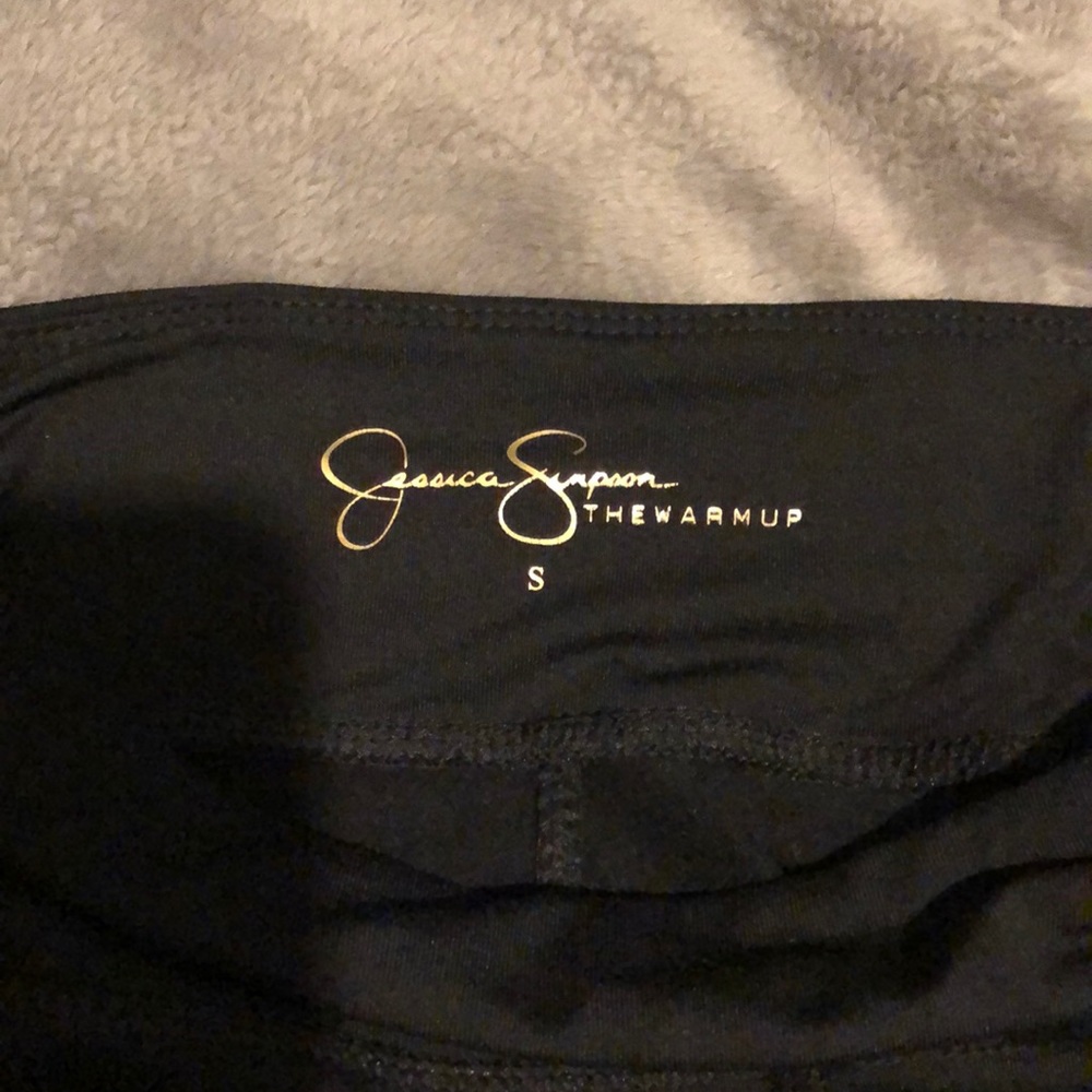 Jessica Simpson the warm up bandage leggings